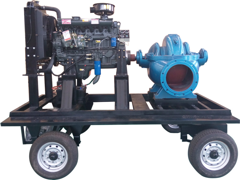 移動(dòng)拖車柴油機(jī)水泵機(jī)組