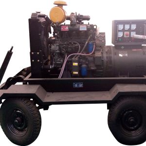 50KW移動電站柴油發(fā)電機組